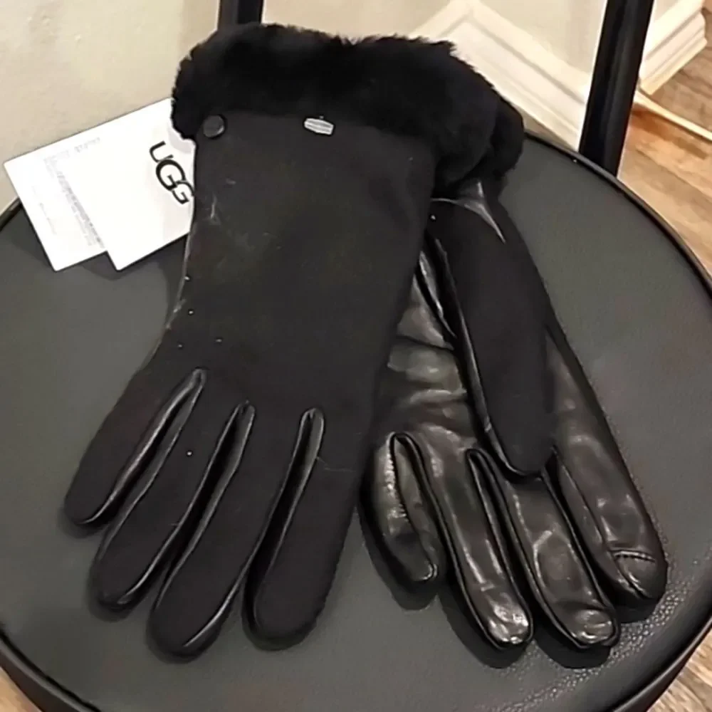 Ugg‎ Fabric Leather Tech Shorty Glove